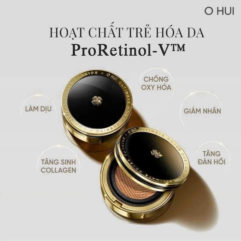 Phấn nước Ohui Ultimate Cover Lifting Cushion SPF50+/PA+++