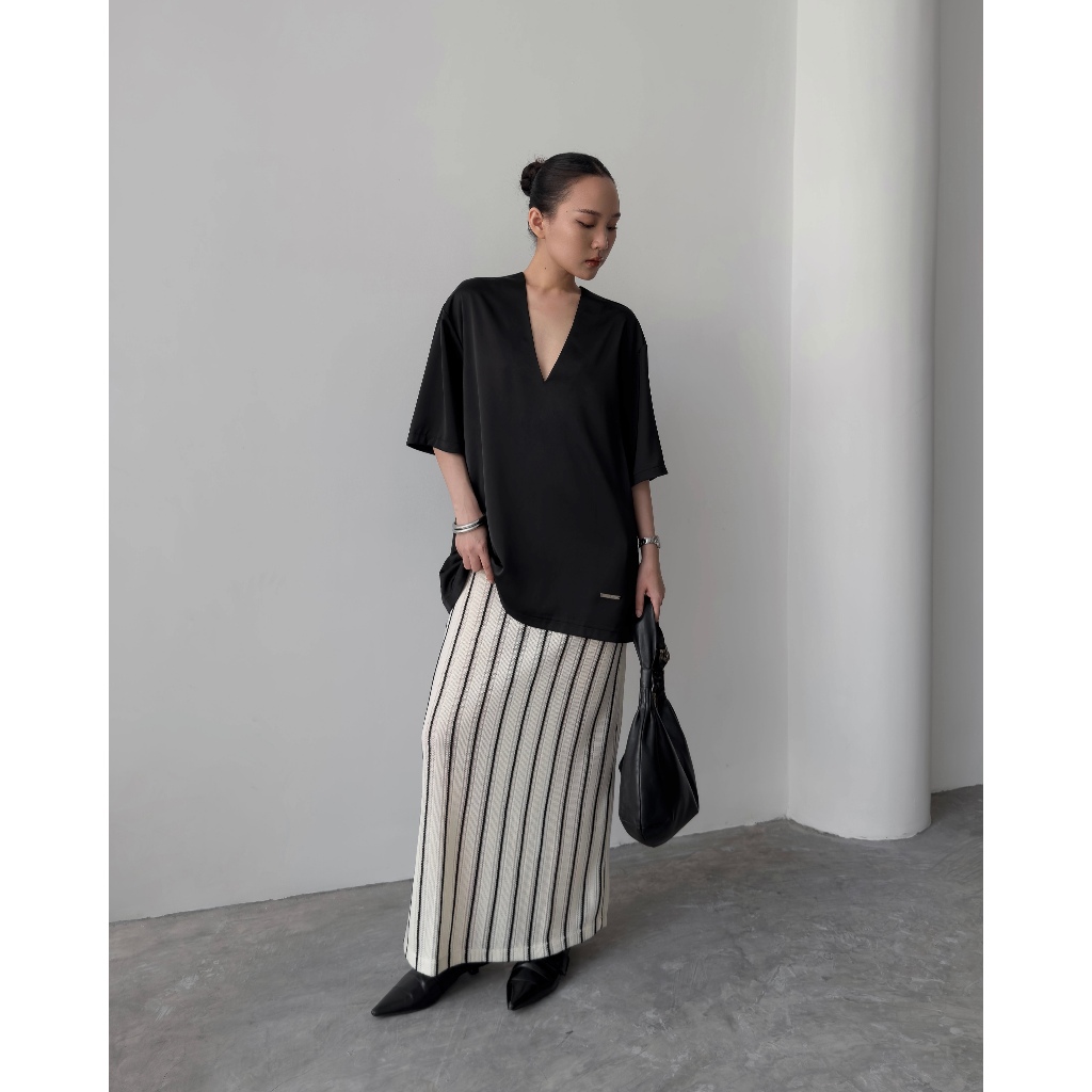 HIGHCHIC - Váy xuyên thấu - MUSSY SKIRT -  Chân váy xuyên thấu thiết kế sang trọng