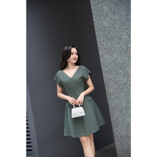 OLV - Đầm Esme Button Dress