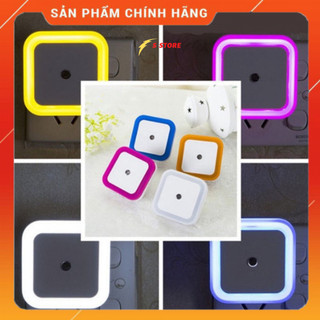 GIÁ RẺ Đèn ngủ cảm biến cảm ứng tự động tắt tự động sáng vàng trắng hồng xanh