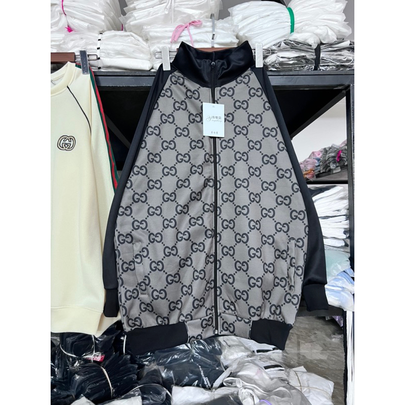 Áo khoác in GG phối tay Haiphuc