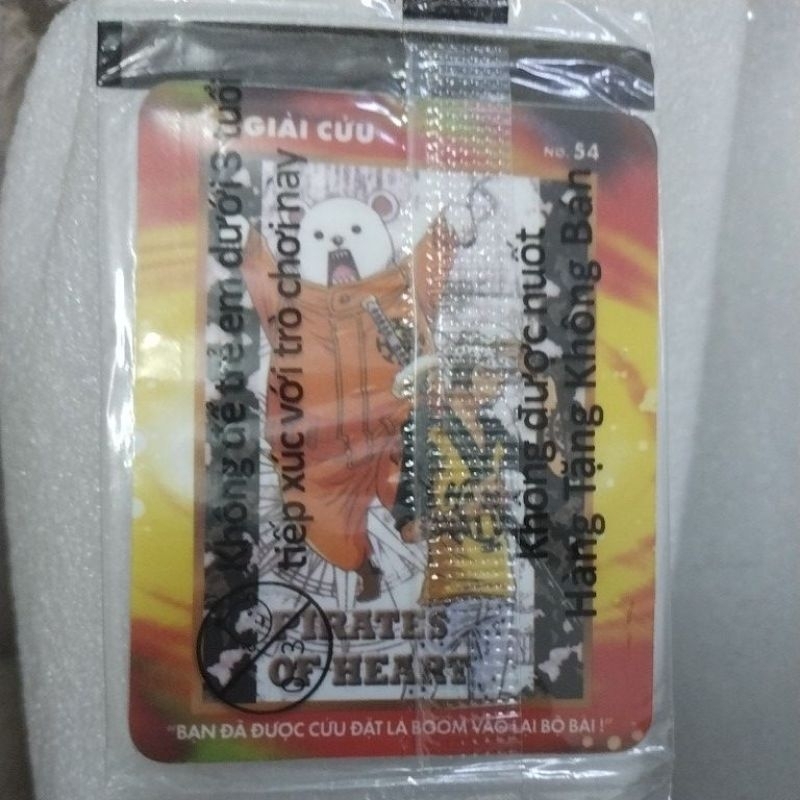 Thẻ One Pice mùa Boom Toonies