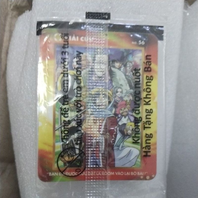 Thẻ One Pice mùa Boom Toonies