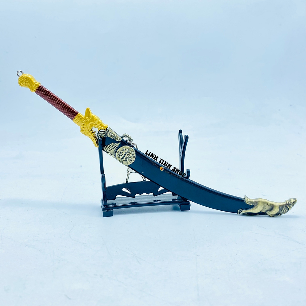 Mô hình Liên Thành Quyết 1989 Huyết Đao lão tổ Huyết đao full hợp kim 22cm