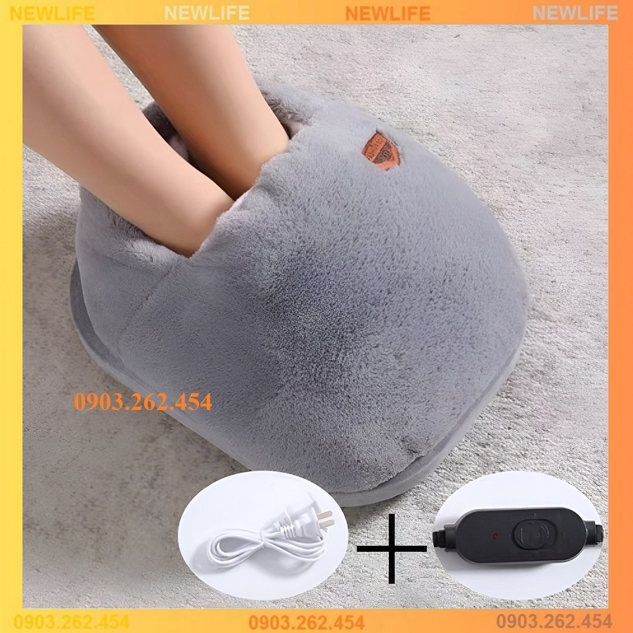 Túi sưởi chân, ủ ấm chân tay, chất liệu nhung mịn màng, ấm áp - RE0350