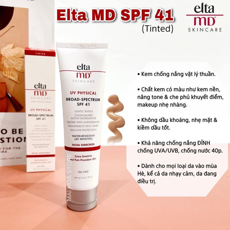 Kem chống nắng Elta MD UV SPF 41 85G