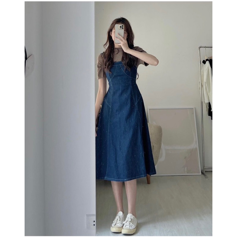 Yếm jeans audrey12