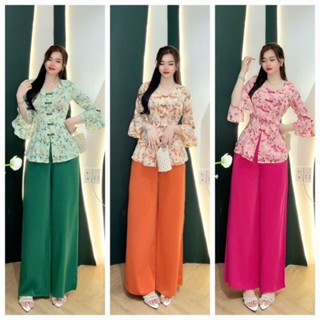   M_029  MỚI MỚI  LAM HOA TAY LOE CỔ TYM LAM CỔ TY TAY LOE  LAM NÚT TRỆT TAY LOE LAM HOA TAY LOE 