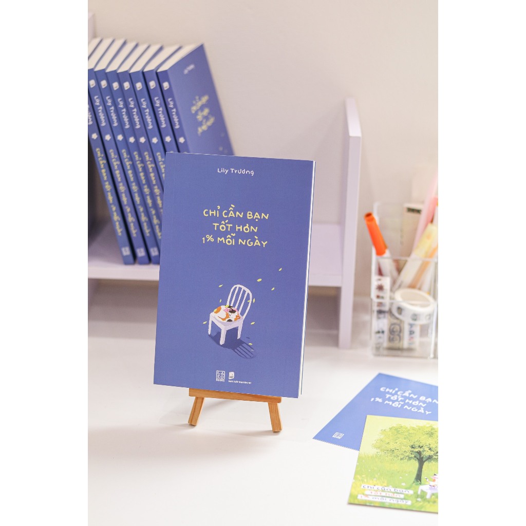 Sách - Chỉ cần bạn tốt hơn 1% mỗi ngày - LILY TRƯƠNG