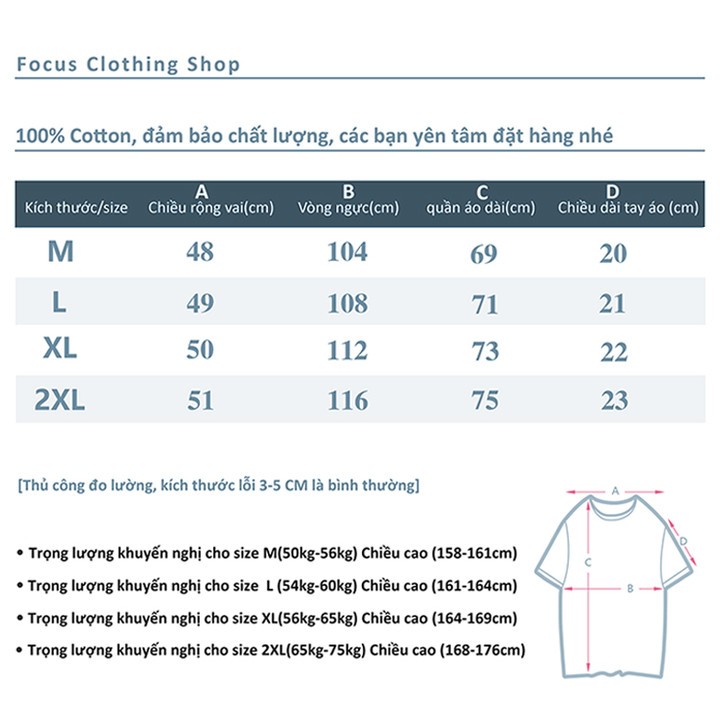Focus local brand vintage xám áo thun tay ngắn cổ tròn bigsize áo phông nữ unisex levents 100%cotton