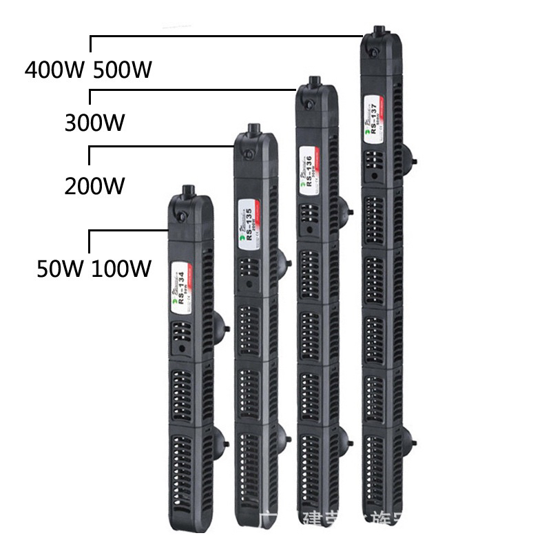 Cây sưởi ấm hồ cá RS Electrical 100W 200W 300W 500W - sưởi cho hồ thuỷ sinh