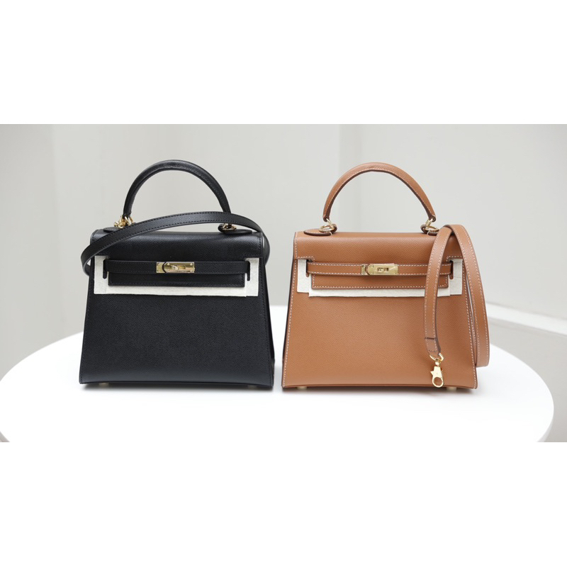Túi Xách Hermes Kelly Size 25 Trắng Đen Hồng Xanh Nâu Ghi  -  By Anh Dinh Phuong