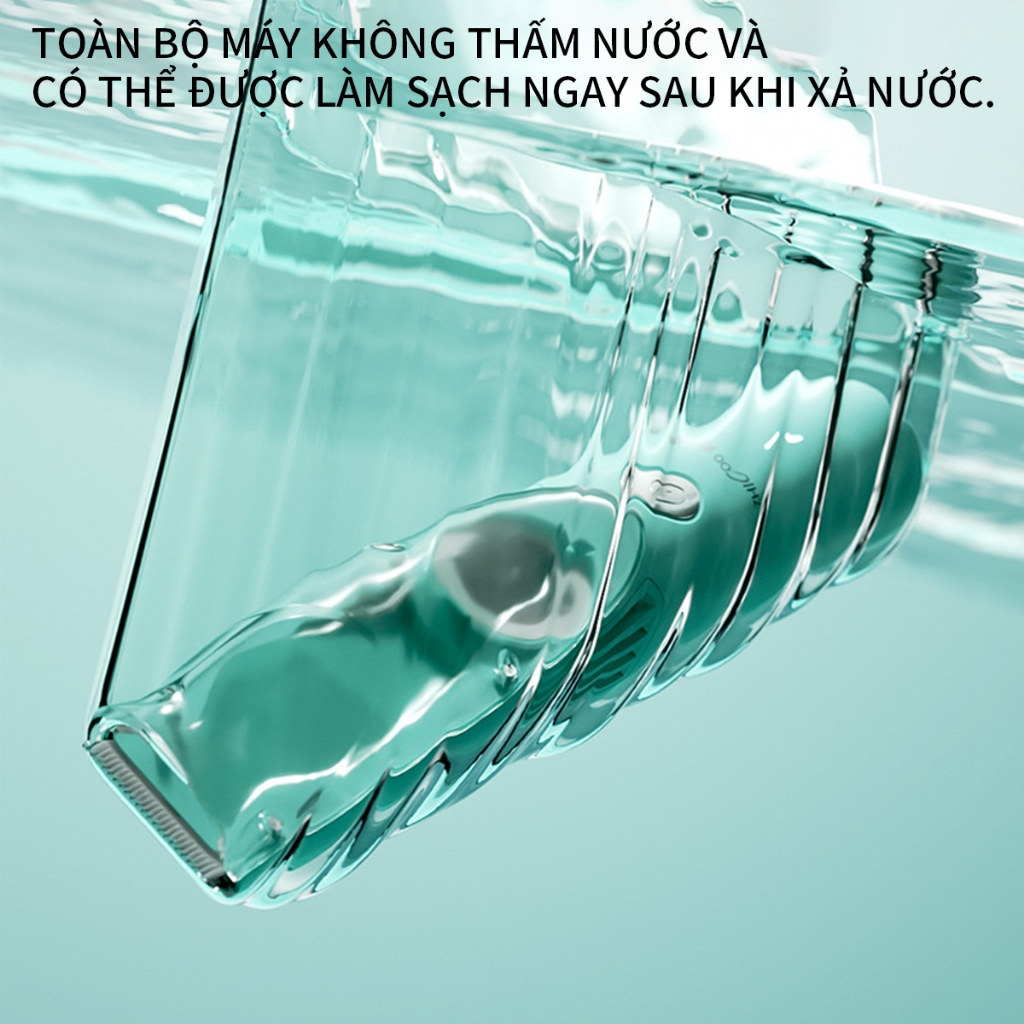 Bộ 11 món Tông Đơ Cắt Tóc Cho Bé Động Cơ âm trầm - Lực Hút Tóc Mạnh Cao Cấp Cho Bé Và Gia Đình-