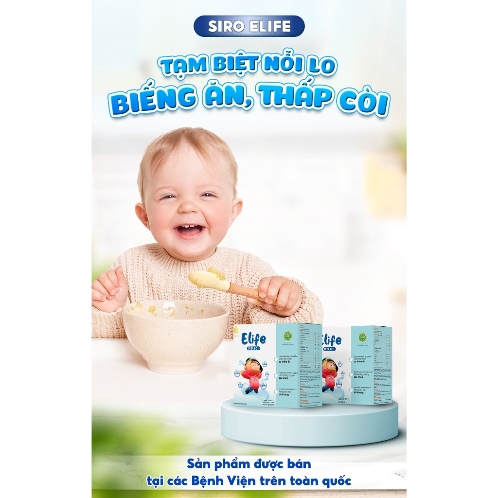 Combo [2 Sữa non ELIFE 2 PROBIOTIC + 2 SIRO] - Cho trẻ từ 1 đến 6 tuổi - Tặng (1 Siro + Bình lắc sữa)