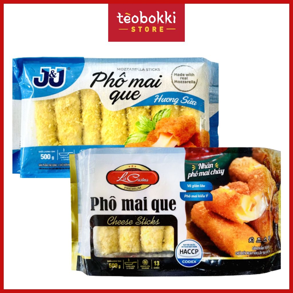 [SHIP HCM] Phô mai que 500g