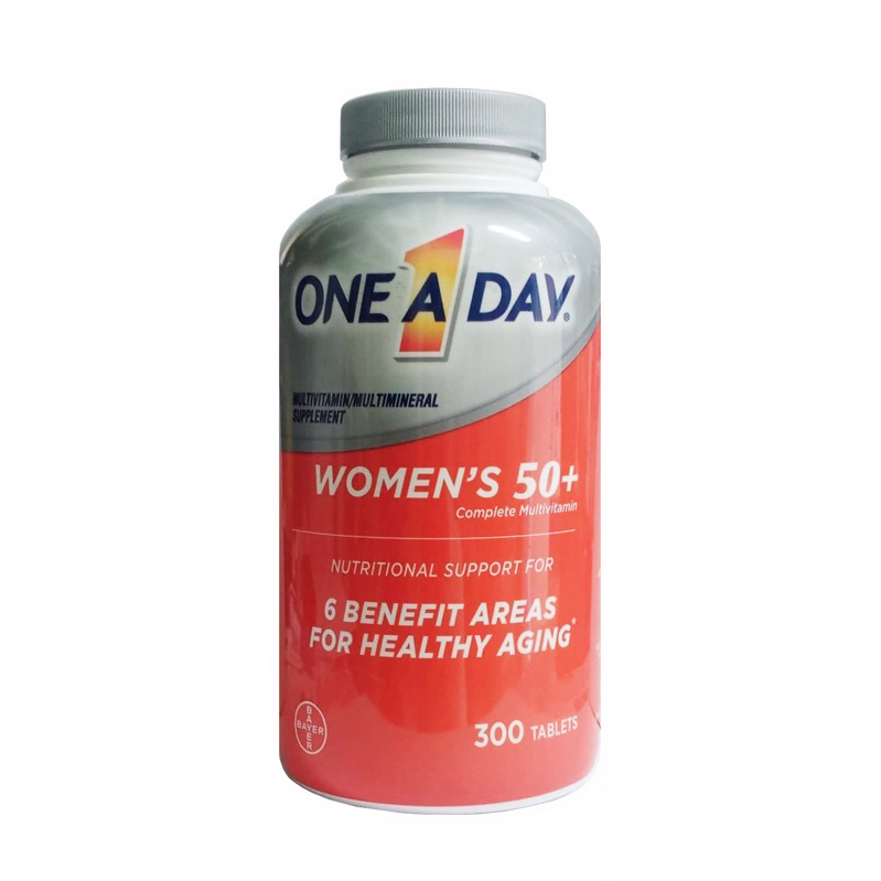 Vitamin tổng hợp One A Day For Women 50+, 300 viên Date 2025