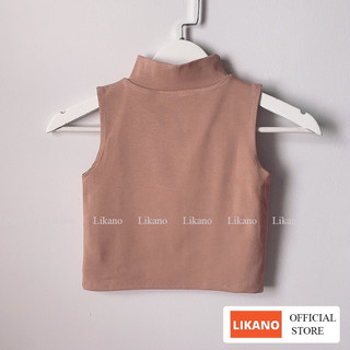 Áo sát nách croptop