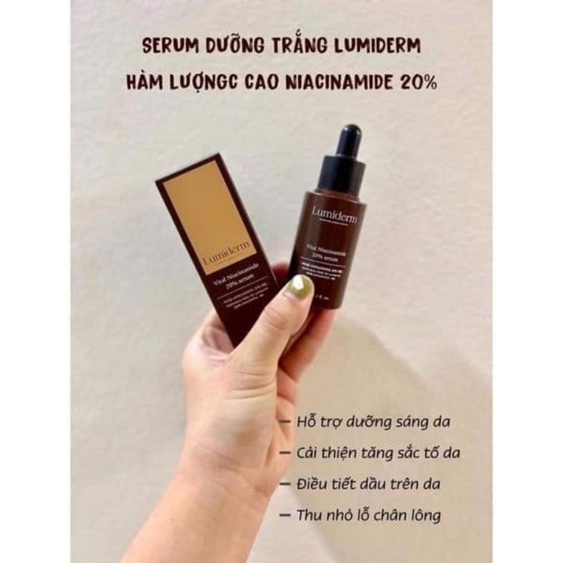 Tinh chất Niacinamide Lumiderm 30ml