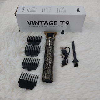 Tông đơ cắt tóc chắn viền vintage t9