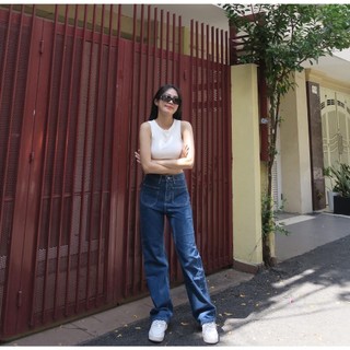 Quần jeans ống đứng hơi loe nhẹ 8700 Janetclothingjeans