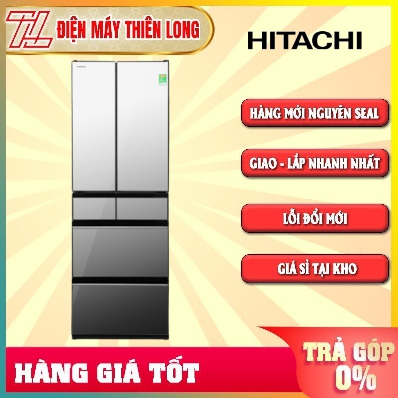 R-HW540RV(X) - Tủ Lạnh Hitachi Inverter 540 lít R-HW540RV - Cấp Đông Tươi Ngon Delicious Freezing