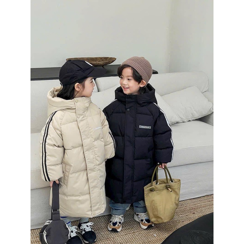 ÁO PHAO DÁNG DÀI CHO BÉ MẪU MỚI 2023