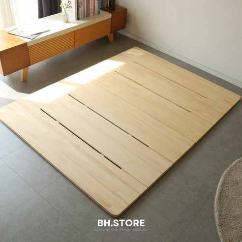[GIƯỜNG TỰ LẮP RÁP] Giường bệt gỗ gấp gọn dễ dàng gỗ công nghiệp MDF, giường ngủ kiểu nhật đơn giản