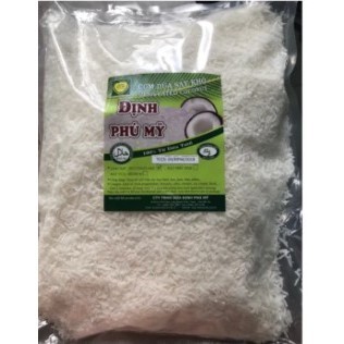 Cơm dừa sấy khô Sợi - mịn Định Phú Mỹ 100g - 500g