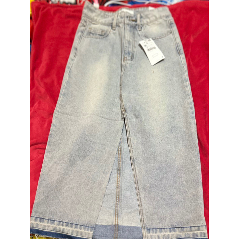 🔥CHÂN VÁY DENIM ZR@ FULL BAO CHECK