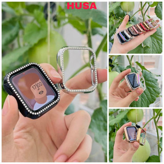 Ốp viền đính đá lung linh cho AW 1/2/3/4/5/6/7/se/8/9 38/40/42/44/41/45mm HUSA