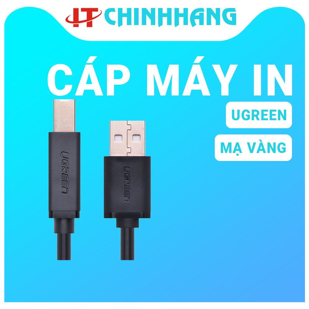 Dây Cáp Máy In Ugreen - Nhiều Kích Thước Mạ Vàng