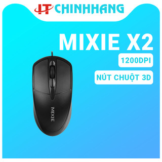 CHUỘT MÁY TÍNH CÓ DÂY 1200DPI MIXIE X2 - HÀNG CHÍNH HÃNG