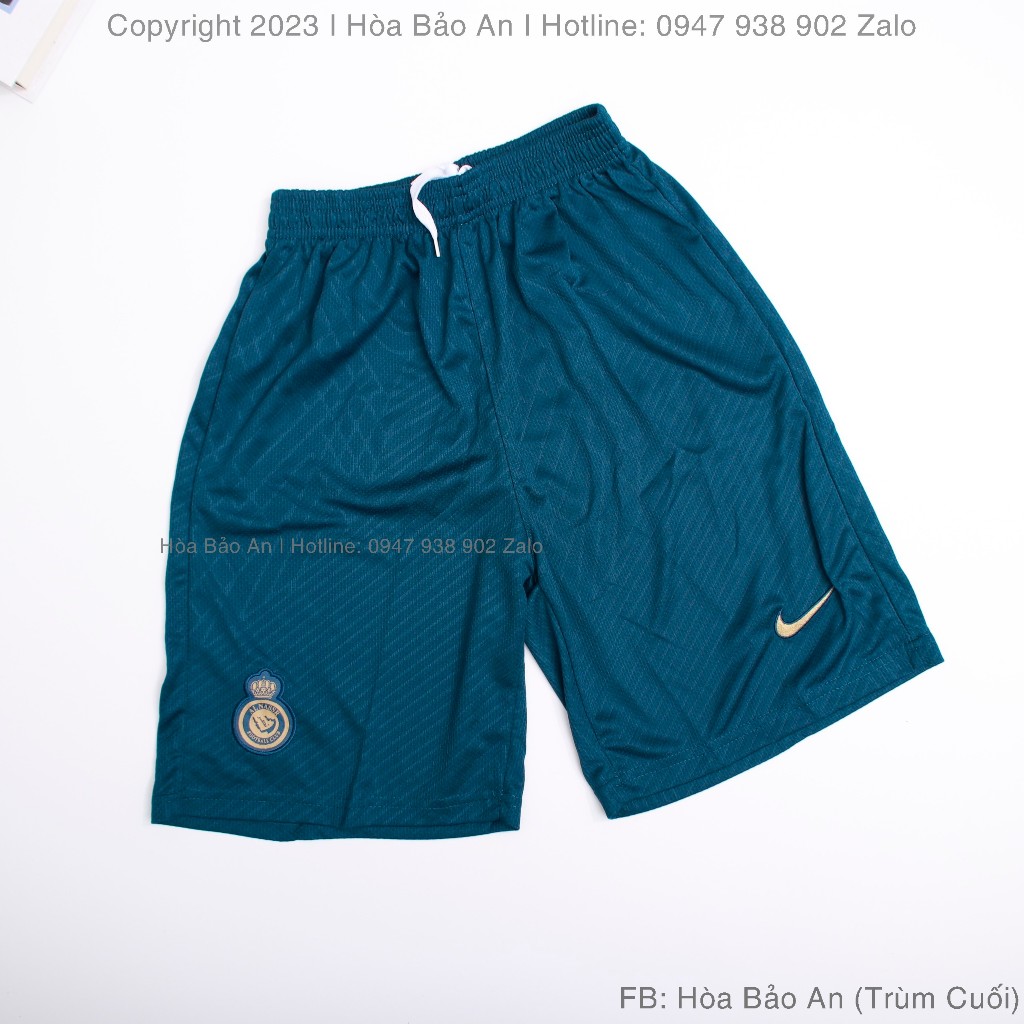 Áo al nassr 2023 2024 - Quần Áo Bóng Đá, Đồ Đá Banh AL NASSR Vàng 2023 2024 Vải Thái Cao Cấp Không Nhăn Không Xù Lông