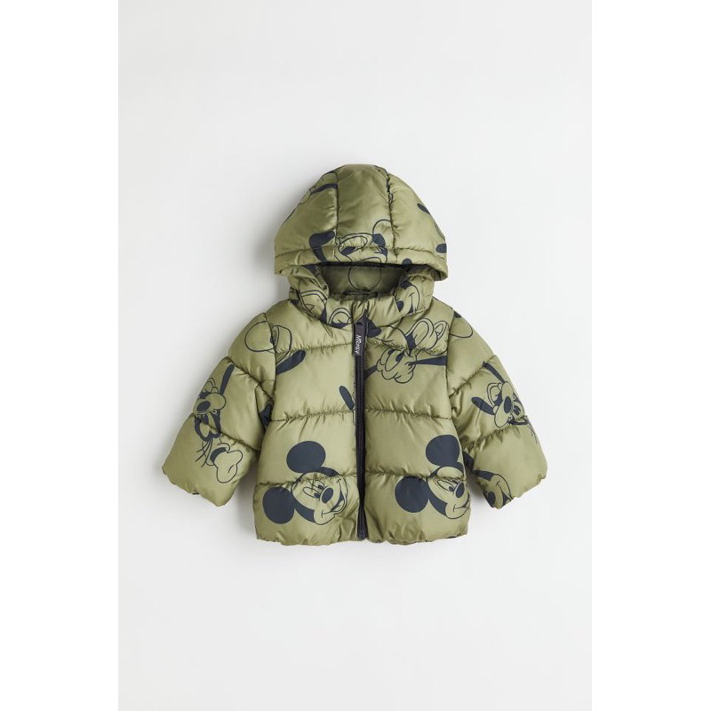 Áo parka bé gái HM authentic