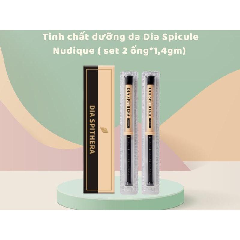 SN0771- Set 2 Ống Tinh chất Peel da Dia Spicule Nudique