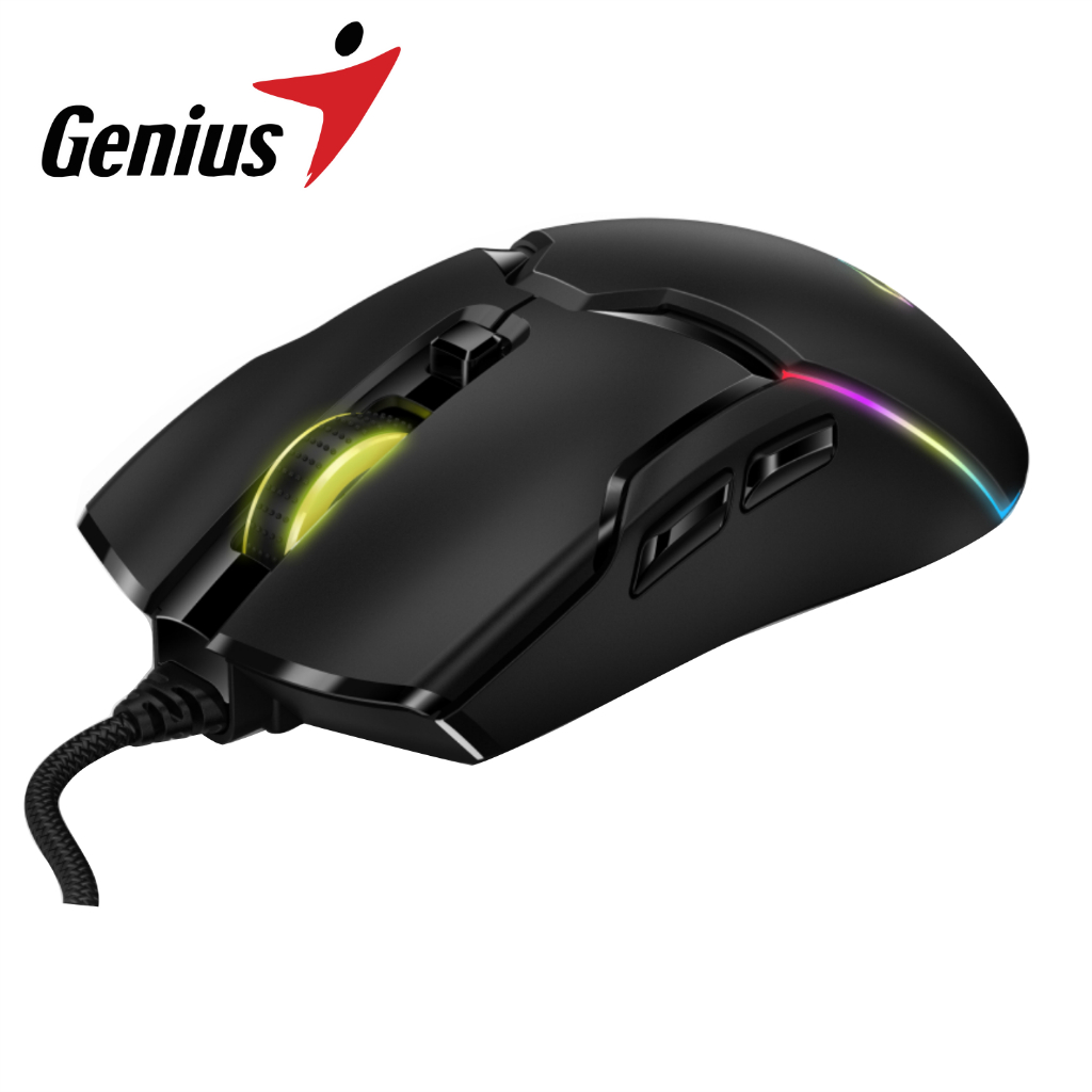 Chuột Gaming GENIUS Scorpion M700 7200DPI, 5 Mức DPI, Dây USB Dài 1.8M, Đèn Led RBG - Hàng Chính Hãng