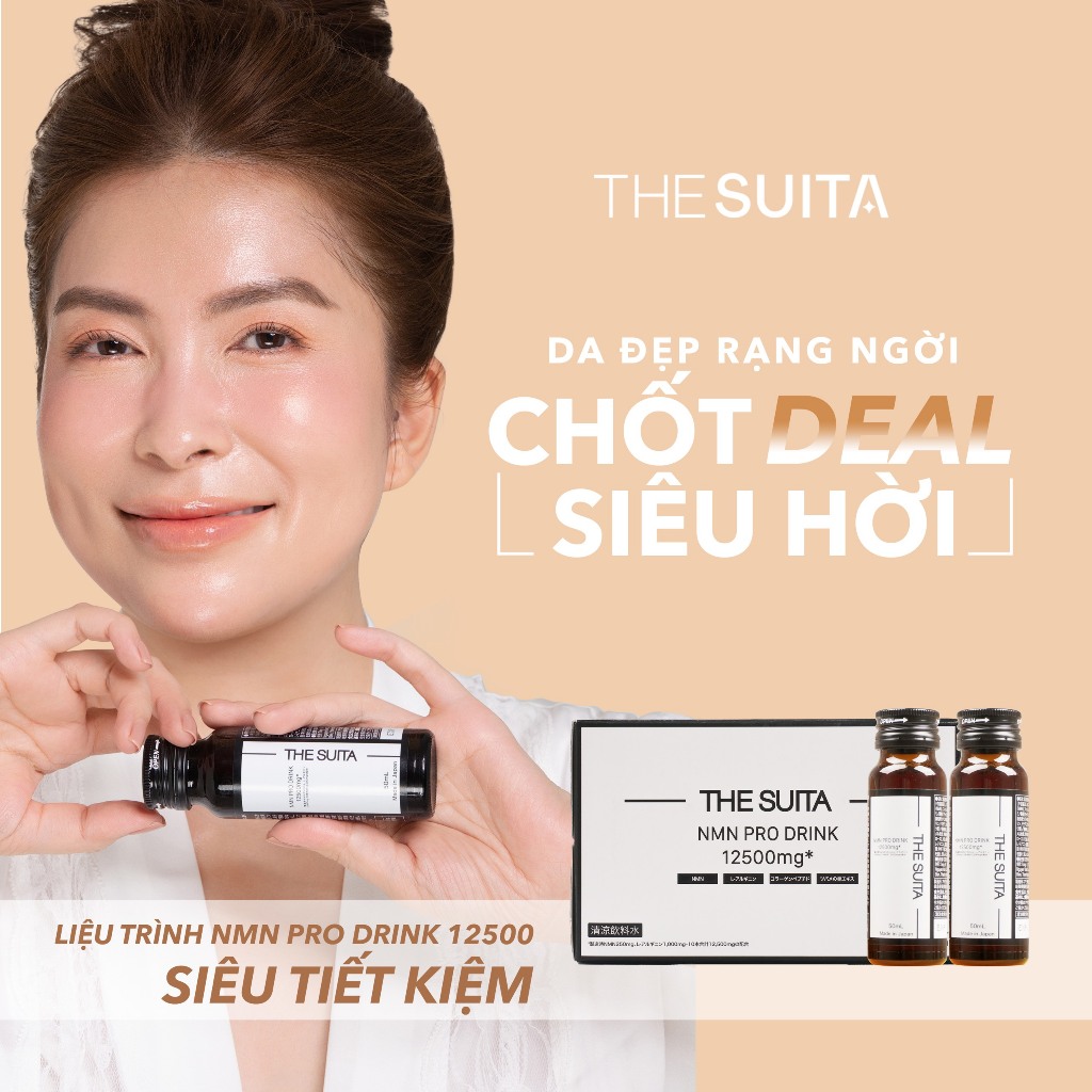 Nước uống The Suita NMN Pro Drink 12500mg - Út store