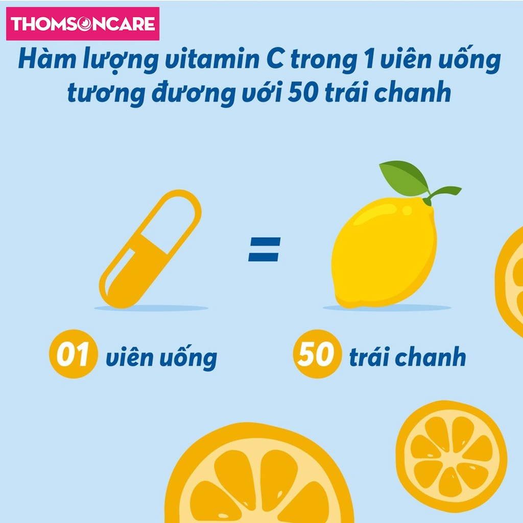 Combo trắng da Vitamin C DHC 60 viên và Lcystine 60 viên, giúp sáng mịn da, giảm thâm mụn, tóc chắc khỏe - Thomsoncare