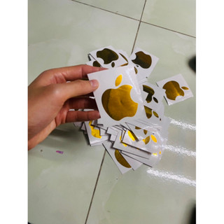 Tem Logo Quả Táo   dán mọi nơi  