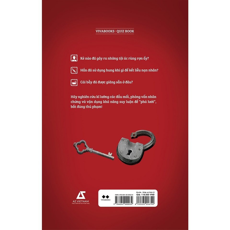 Sách - Nhập Vai Thám Tử  - AZB