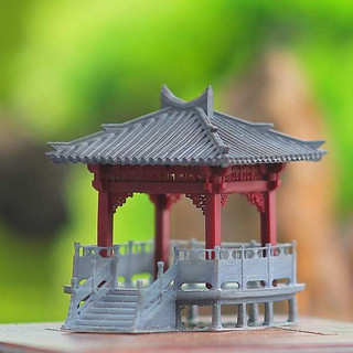 Mô hình kiến trúc Trung Hoa: Tiểu đình -VDS0150- Sưu tầm,trang trí tiểu cảnh,bán cạn,terrarium,non bộ,bonsai