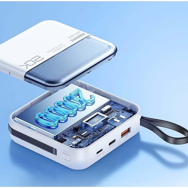 Sạc Dự Phòng Remax Rpp-603 20.000mAh - Hàng Chính Hãng Bảo Hành 12 tháng