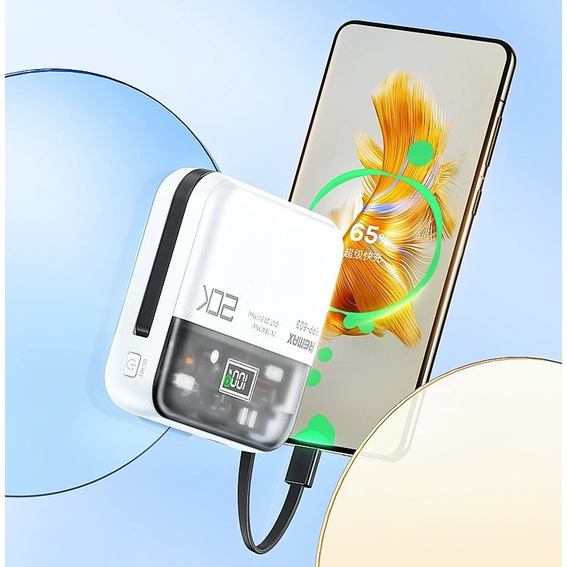 Sạc Dự Phòng Remax Rpp-603 20.000mAh - Hàng Chính Hãng Bảo Hành 12 tháng