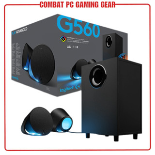 Loa Máy Tính Logitech G560 LIGHTSYNC RGB (Bluetooth 4.1/Subwofer Buff) hàng chính hãng