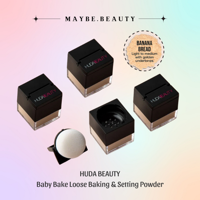 Phấn phủ HUDA BEAUTY Baby Bake Loose Baking &amp; Setting Powder