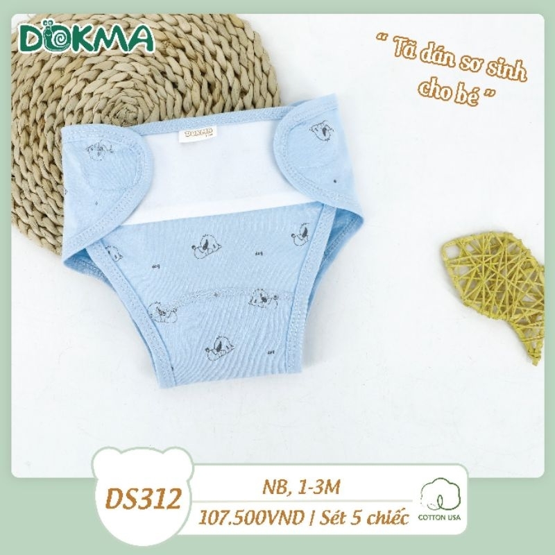 TẢ DÁN SƠ SINH CHO BÉ DOKMA