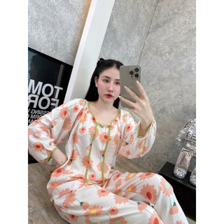 Bộ tole dài tiểu thư cổ tròn cột nơ f21