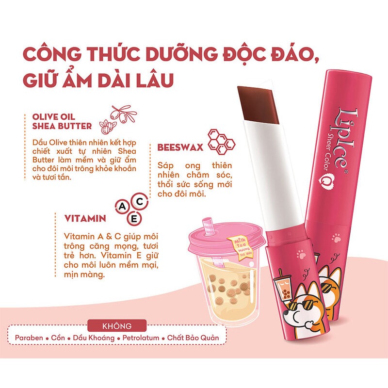 Son Dưỡng Có Màu Lipice Sheer Color 2.4g
