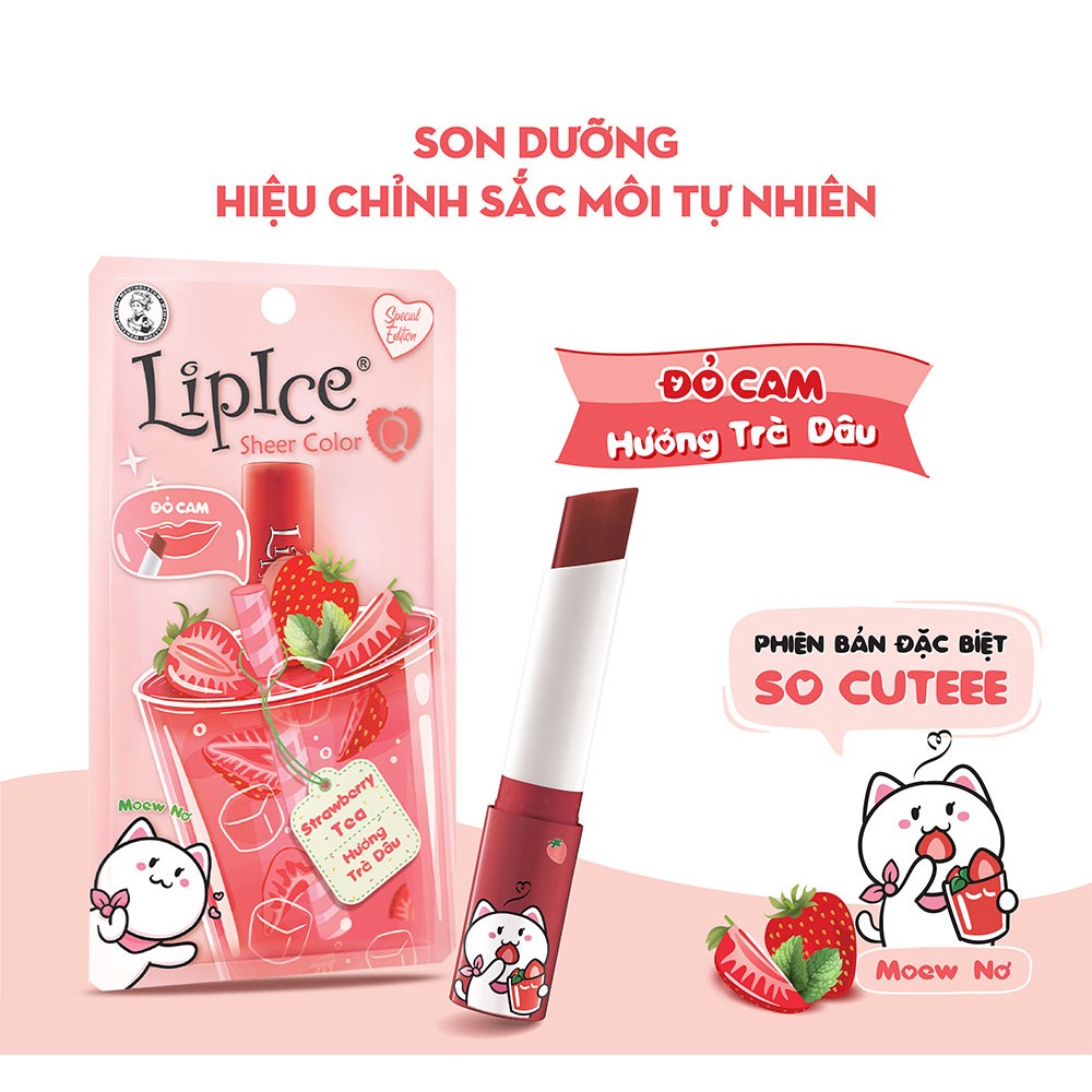 Son Dưỡng Có Màu Lipice Sheer Color 2.4g