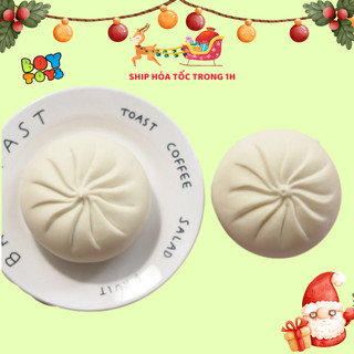 Đồ chơi mềm dẻo Squishy Mochi bánh bao dễ thương, xả stress giải tỏa căng thẳng